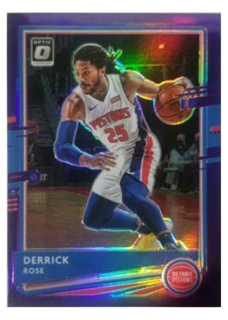 2020-21 Donruss Optic Base Set Derrick Rose #102 card