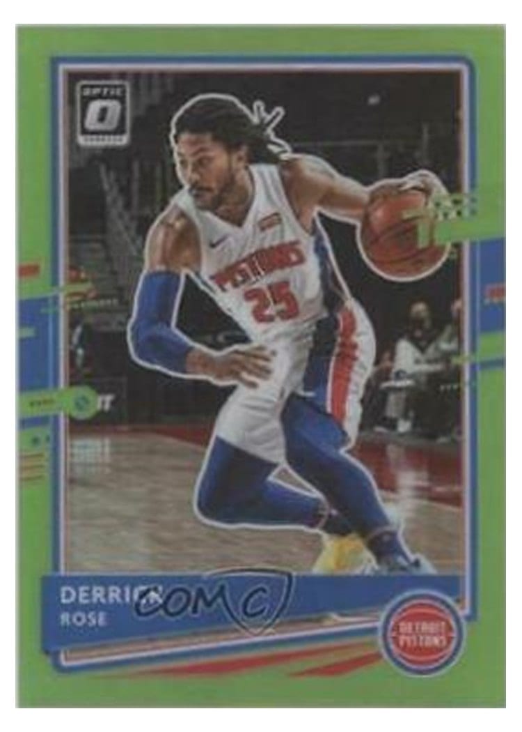 2020-21 Donruss Optic Base Set Derrick Rose #102 card