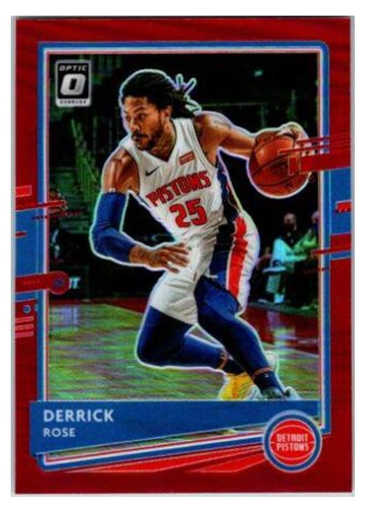 2020-21 Donruss Optic Base Set Derrick Rose #102 card