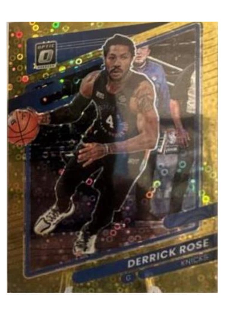 2020-21 Donruss Optic Base Set Derrick Rose #102 card