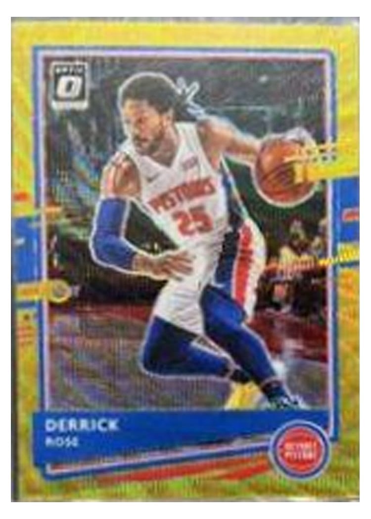 2020-21 Donruss Optic Base Set Derrick Rose #102 card