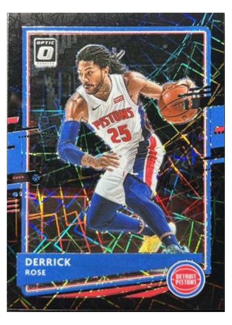 2020-21 Donruss Optic Base Set Derrick Rose #102 card
