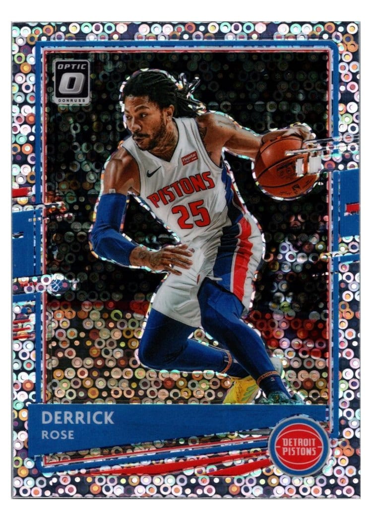 2020-21 Donruss Optic Base Set Derrick Rose #102 card