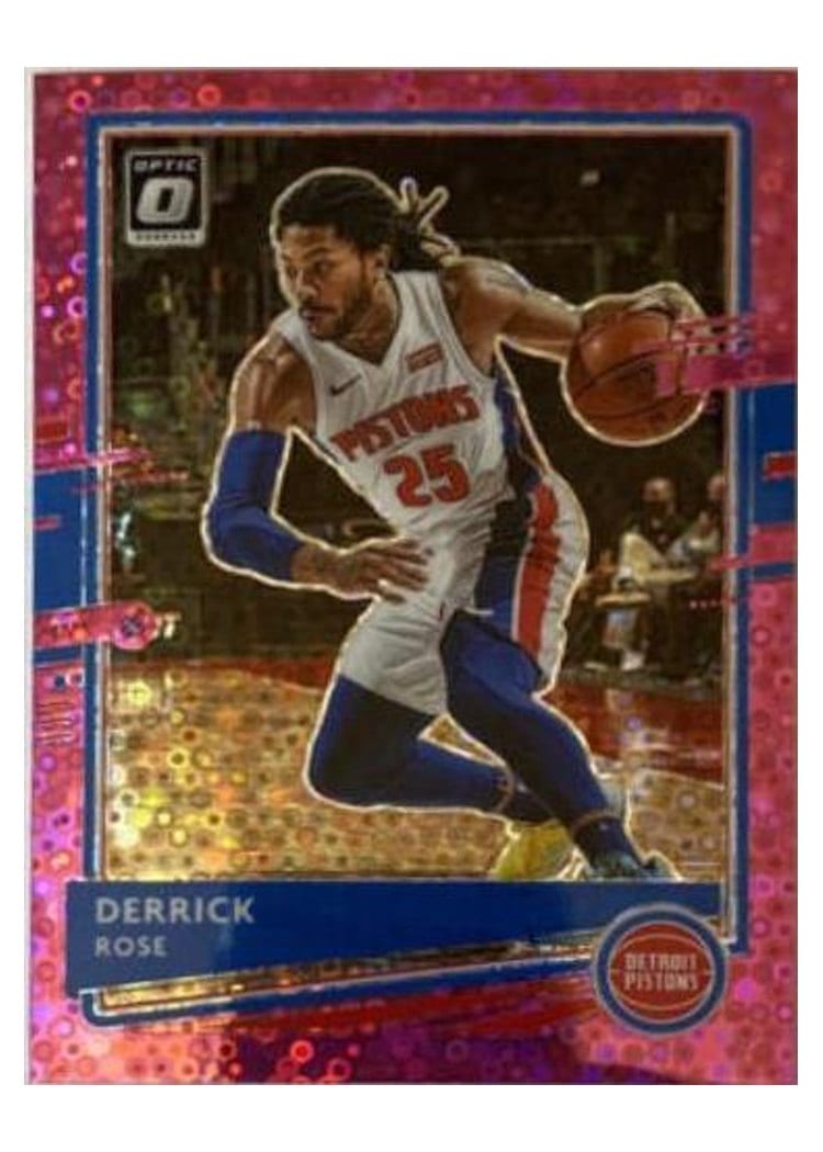 2020-21 Donruss Optic Base Set Derrick Rose #102 card
