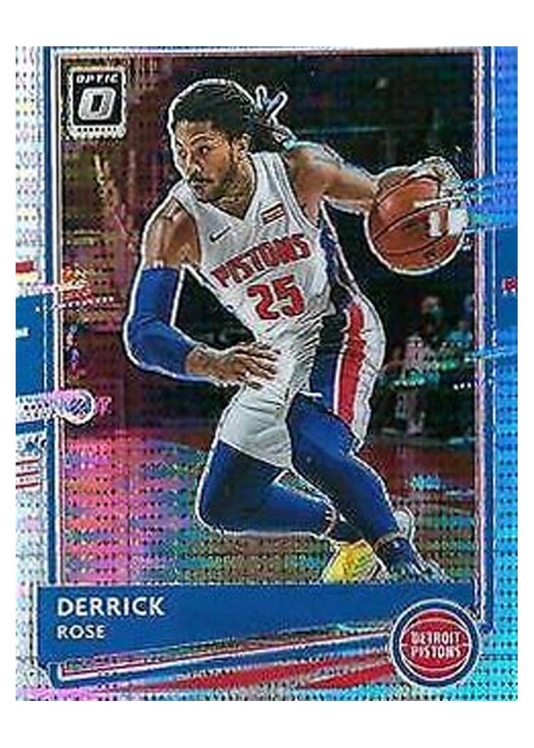 2020-21 Donruss Optic Base Set Derrick Rose #102 card