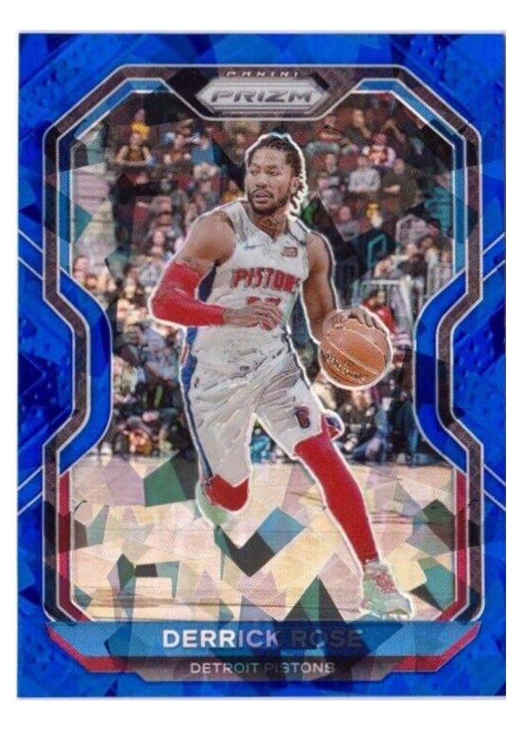 2020-21 Panini Prizm Base Set Derrick Rose #231 card