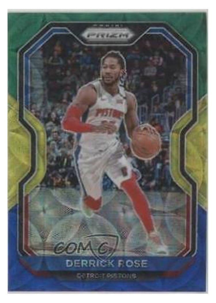 2020-21 Panini Prizm Base Set Derrick Rose #231 card