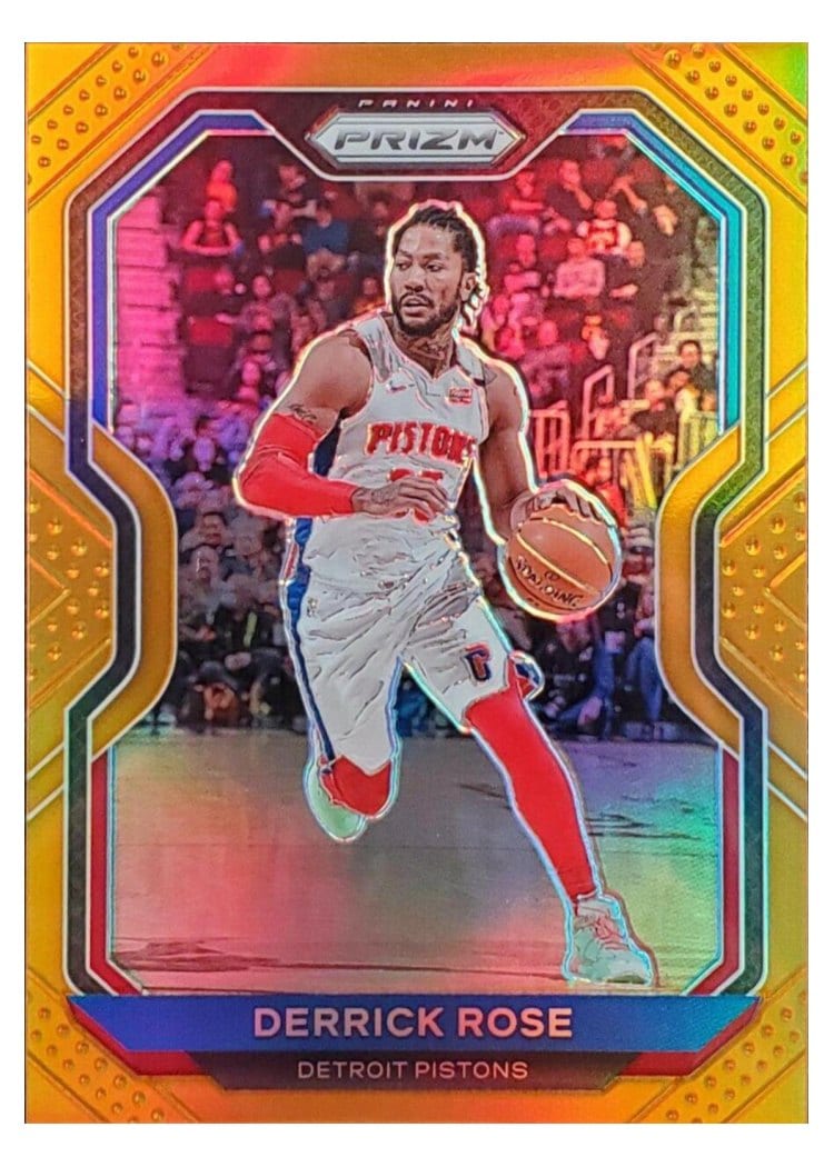 2020-21 Panini Prizm Base Set Derrick Rose #231 card