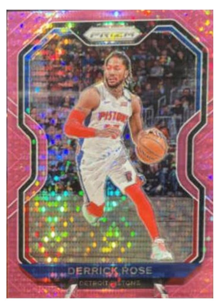 2020-21 Panini Prizm Base Set Derrick Rose #231 card