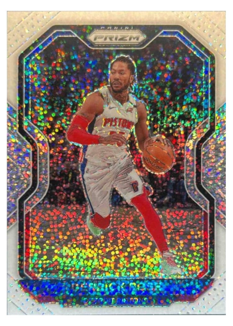 2020-21 Panini Prizm Base Set Derrick Rose #231 card