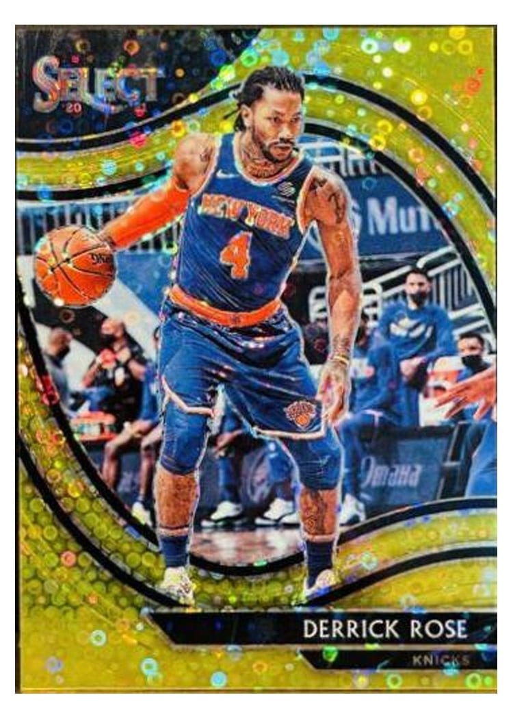 2020-21 Panini Select Base Set Derrick Rose #203 card