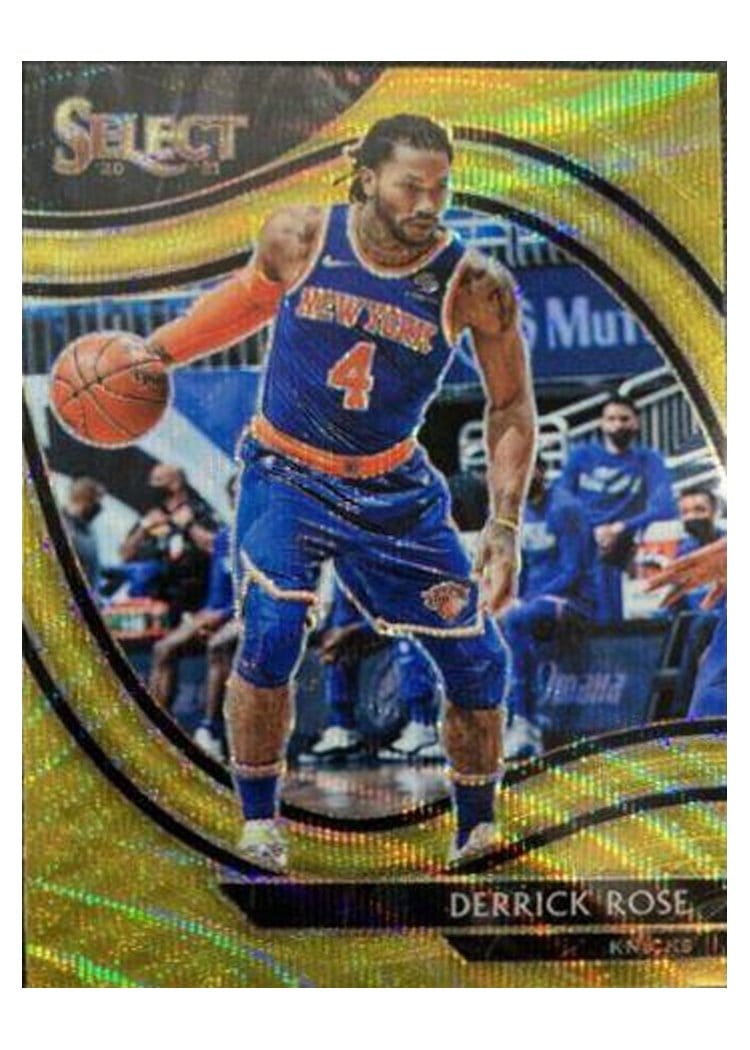 2020-21 Panini Select Base Set Derrick Rose #203 card