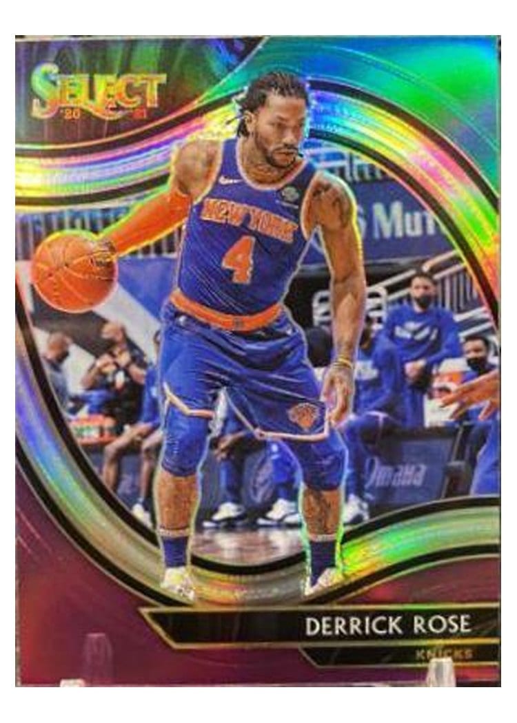 2020-21 Panini Select Base Set Derrick Rose #203 card