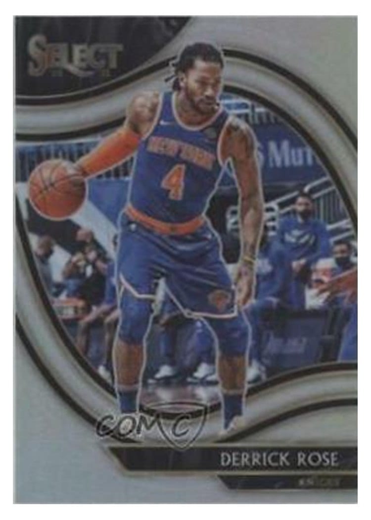 2020-21 Panini Select Base Set Derrick Rose #203 card