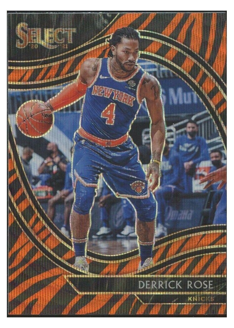 2020-21 Panini Select Base Set Derrick Rose #203 card