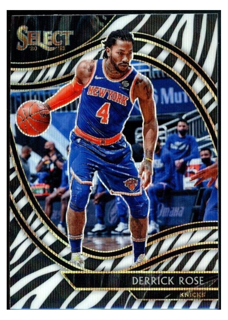 2020-21 Panini Select Base Set Derrick Rose #203 card