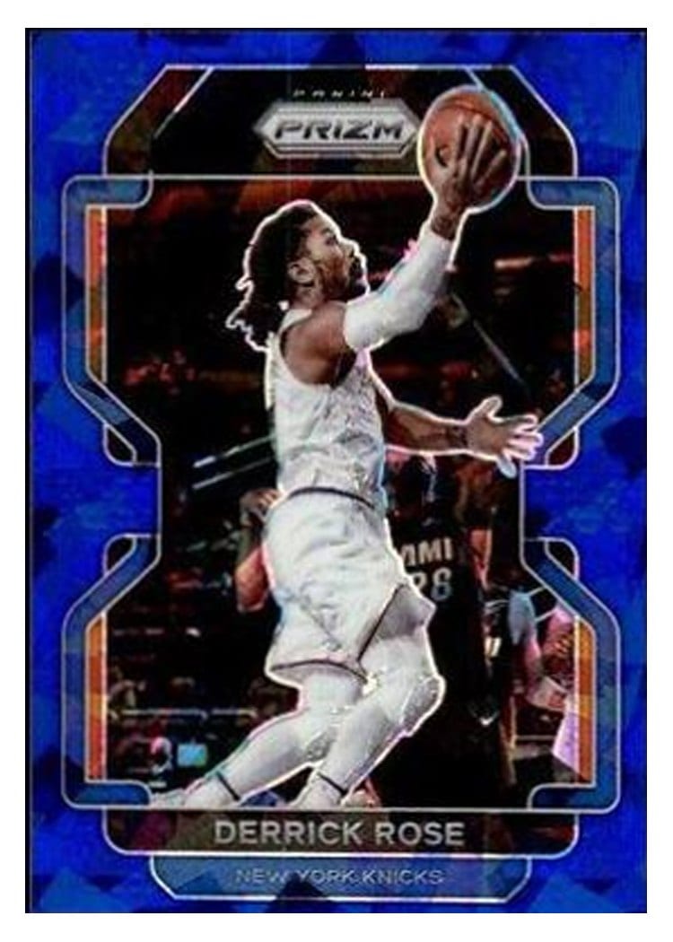 2021-22 Panini Prizm Base Set Derrick Rose #82 card