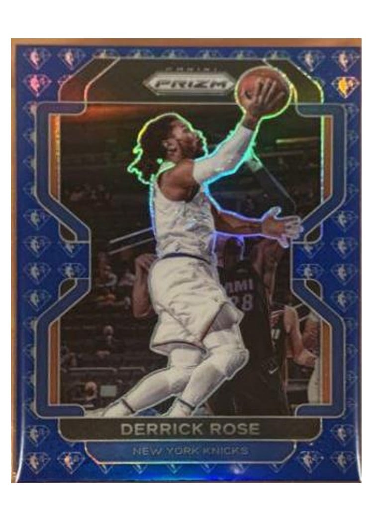 2021-22 Panini Prizm Base Set Derrick Rose #82 card