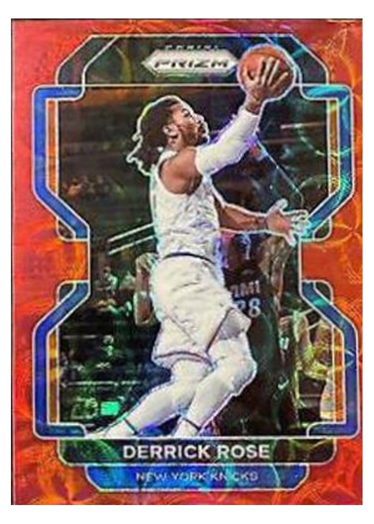 2021-22 Panini Prizm Base Set Derrick Rose #82 card