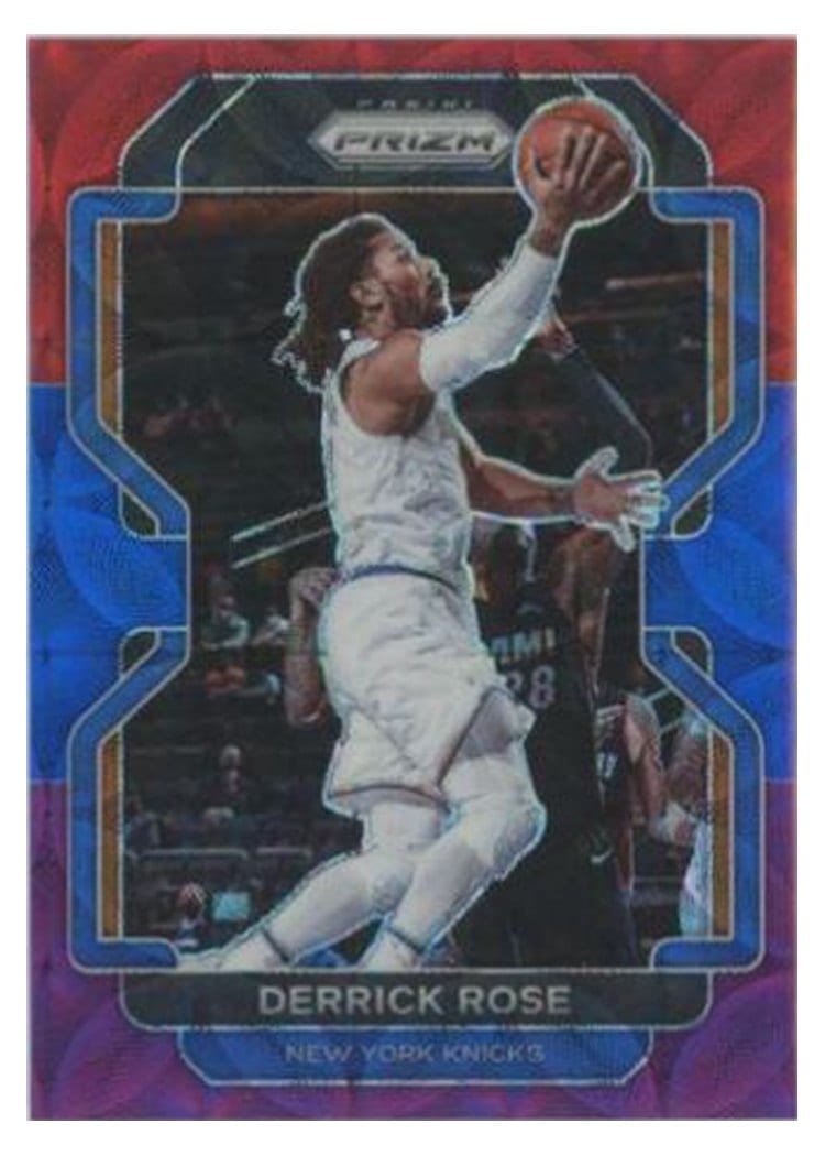 2021-22 Panini Prizm Base Set Derrick Rose #82 card