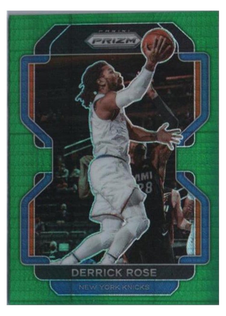 2021-22 Panini Prizm Base Set Derrick Rose #82 card