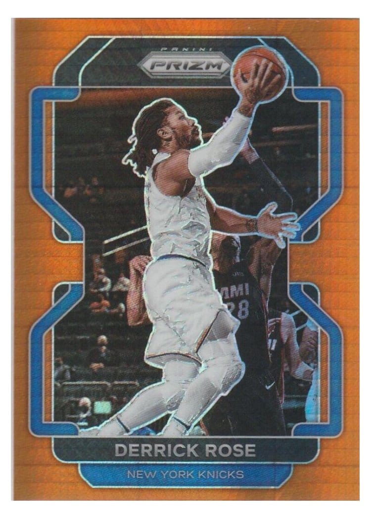 2021-22 Panini Prizm Base Set Derrick Rose #82 card
