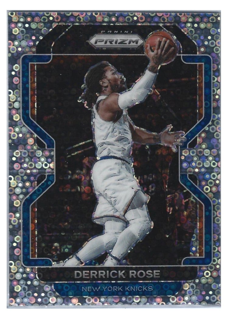 2021-22 Panini Prizm Base Set Derrick Rose #82 card
