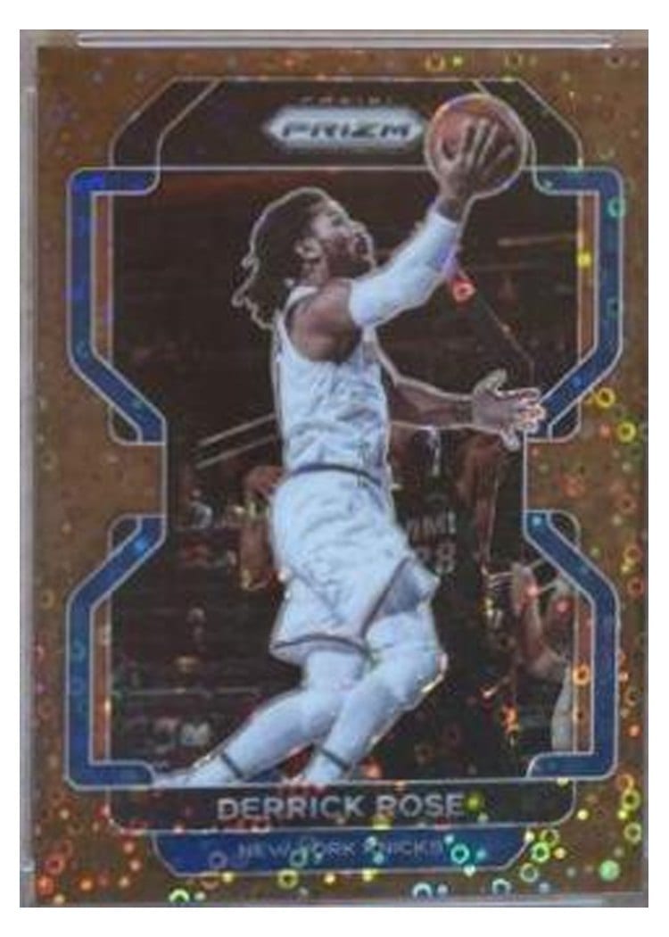 2021-22 Panini Prizm Base Set Derrick Rose #82 card