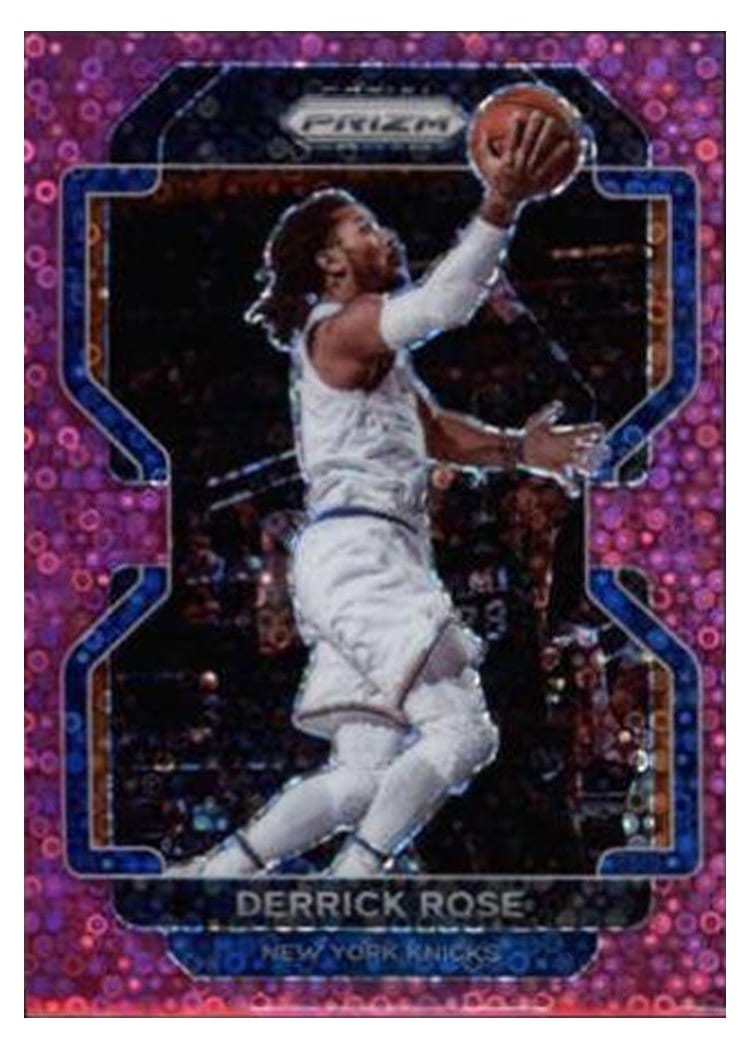 2021-22 Panini Prizm Base Set Derrick Rose #82 card