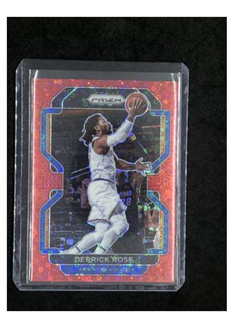 2021-22 Panini Prizm Base Set Derrick Rose #82 card