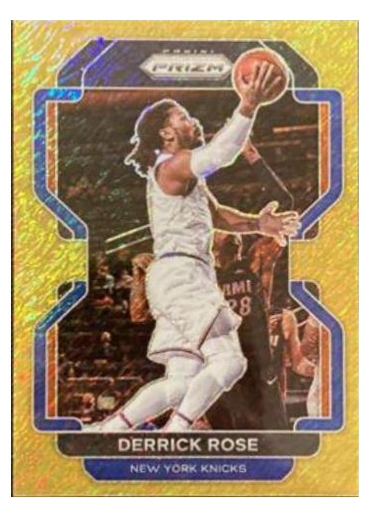2021-22 Panini Prizm Base Set Derrick Rose #82 card