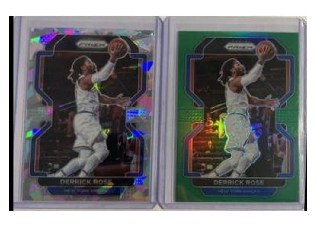 2021-22 Panini Prizm Base Set Derrick Rose #82 card