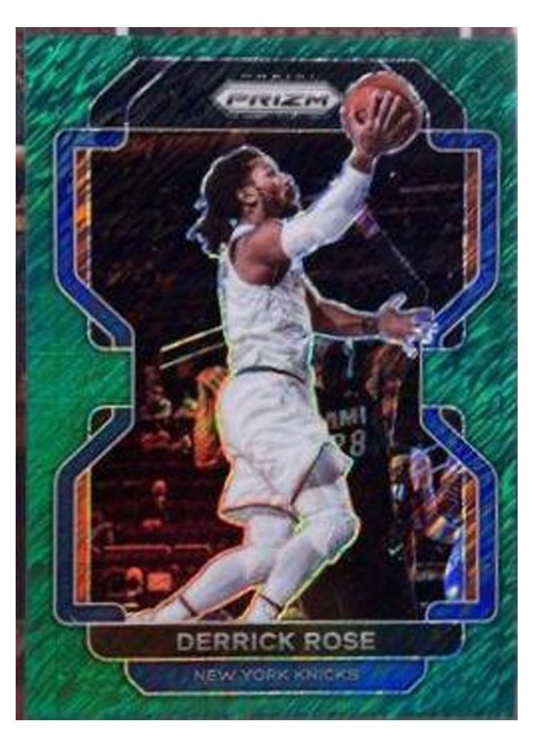 2021-22 Panini Prizm Base Set Derrick Rose #82 card