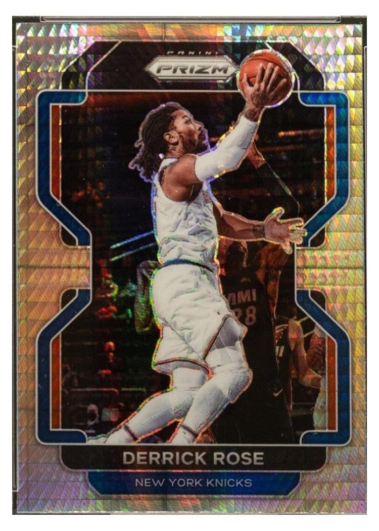 2021-22 Panini Prizm Base Set Derrick Rose #82 card