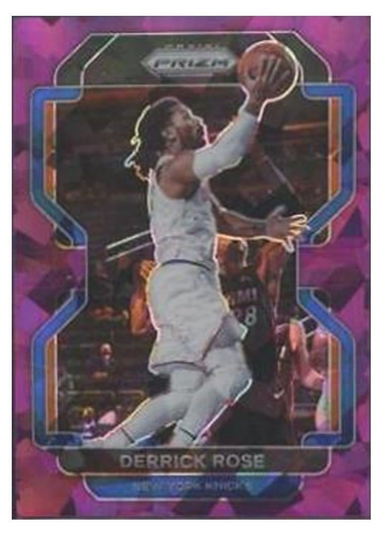 2021-22 Panini Prizm Base Set Derrick Rose #82 card