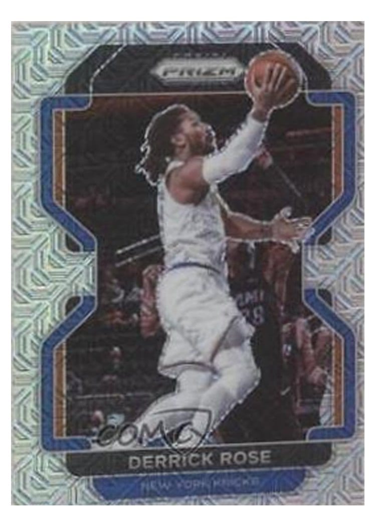 2021-22 Panini Prizm Base Set Derrick Rose #82 card