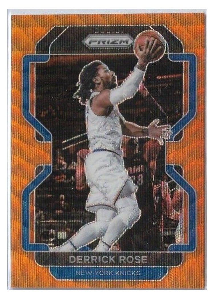 2021-22 Panini Prizm Base Set Derrick Rose #82 card