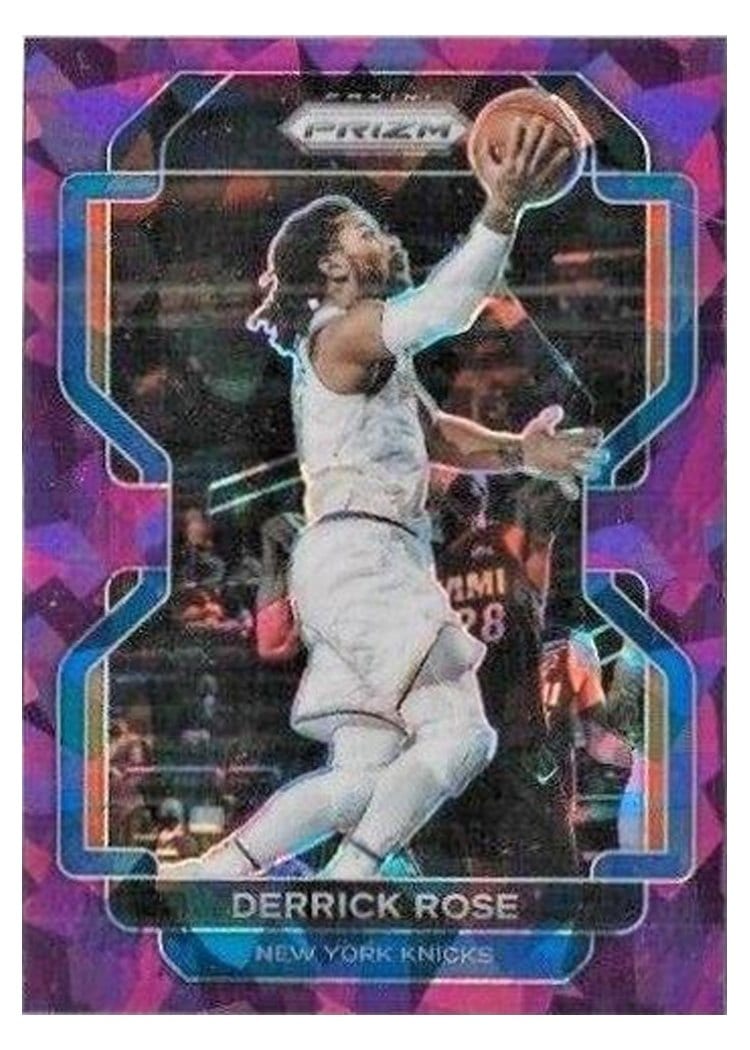 2021-22 Panini Prizm Base Set Derrick Rose #82 card