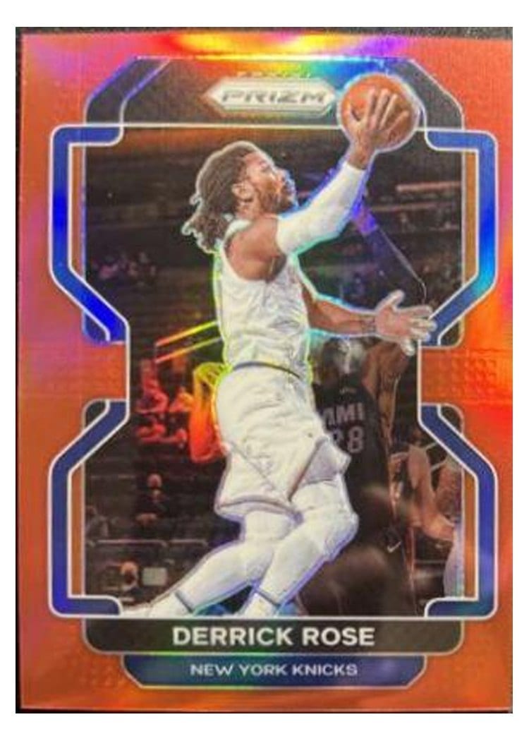 2021-22 Panini Prizm Base Set Derrick Rose #82 card