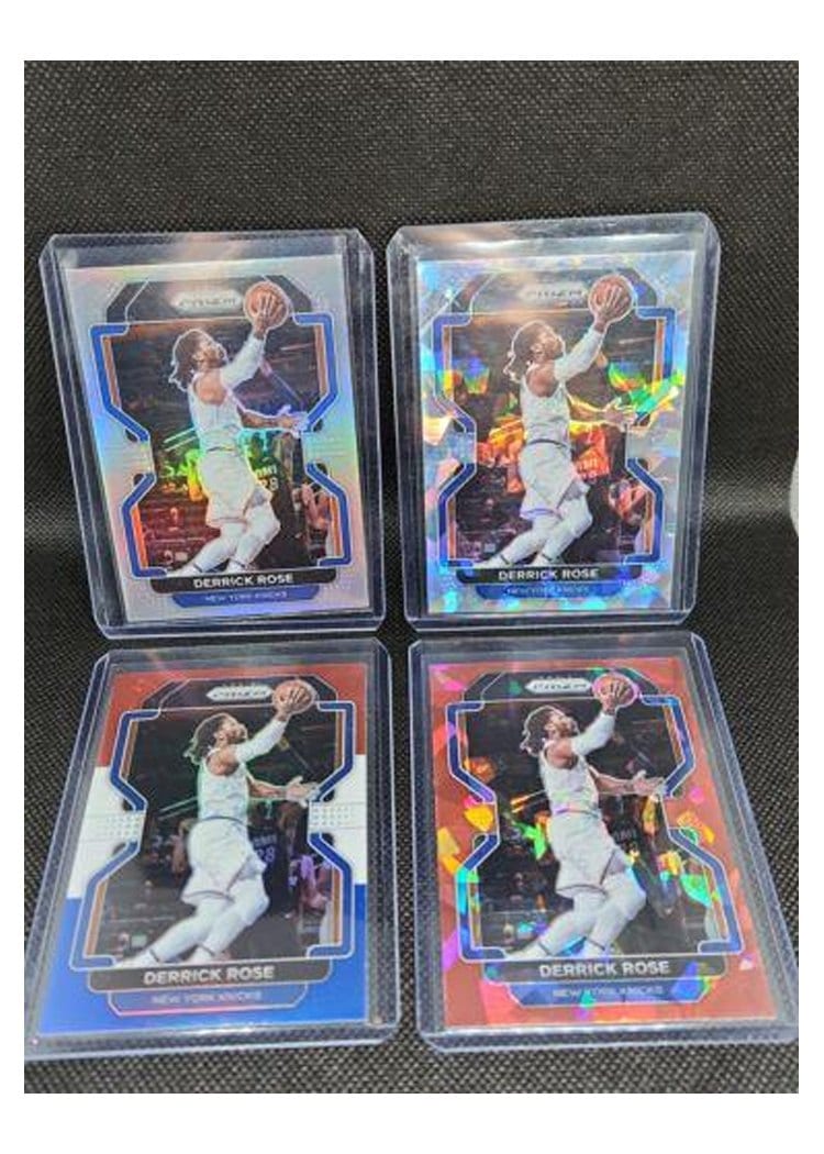 2021-22 Panini Prizm Base Set Derrick Rose #82 card