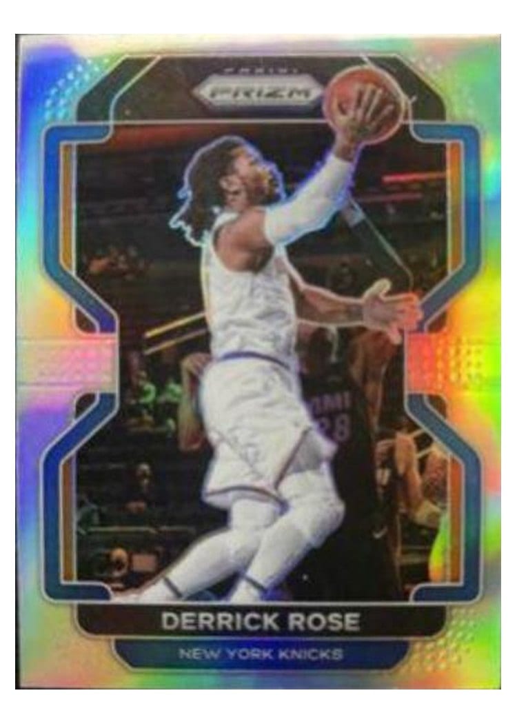 2021-22 Panini Prizm Base Set Derrick Rose #82 card