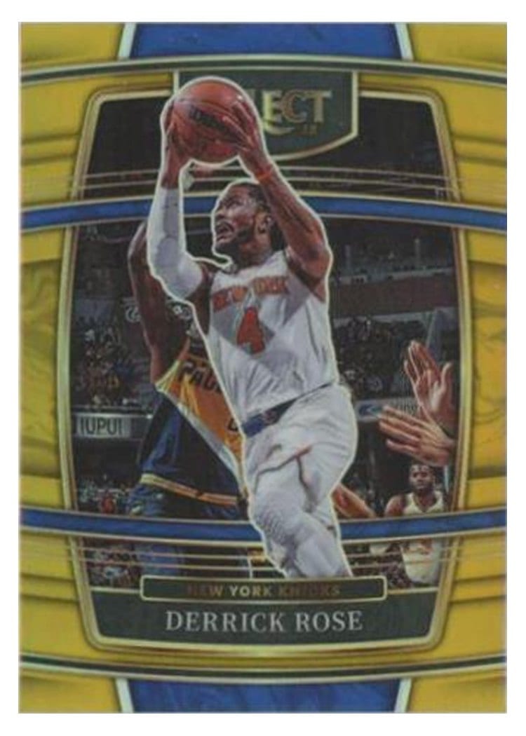 2021-22 Panini Select Base Set Derrick Rose #53 card