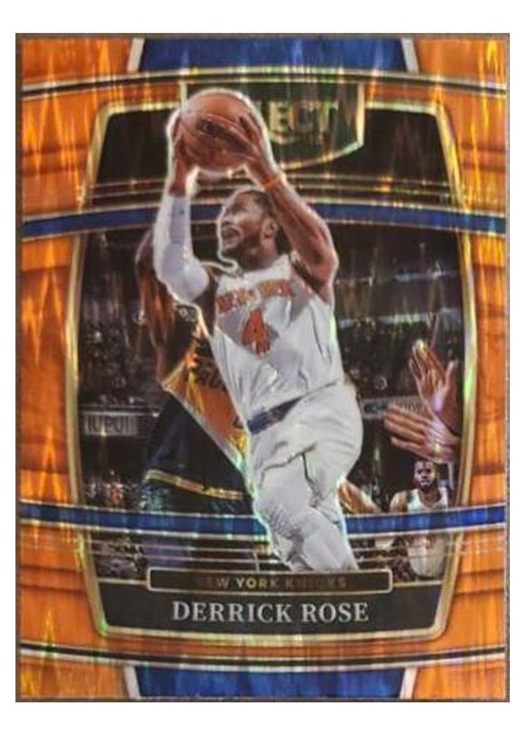 2021-22 Panini Select Base Set Derrick Rose #53 card
