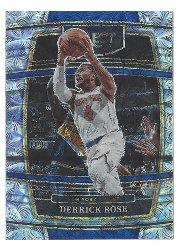 2021-22 Panini Select Base Set Derrick Rose #53 card