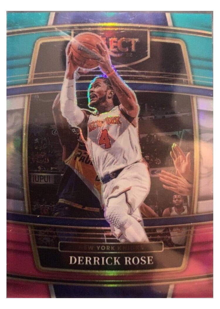 2021-22 Panini Select Base Set Derrick Rose #53 card