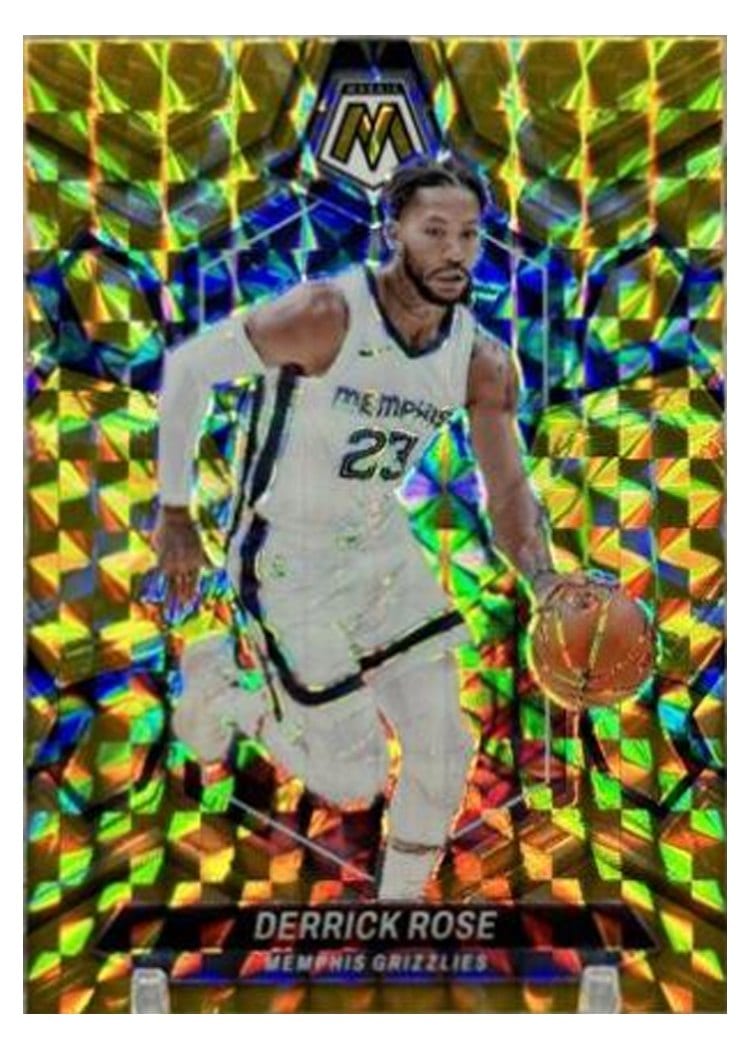 2023-24 Panini Mosaic Base Set Derrick Rose #48 card