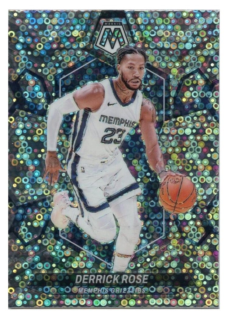 2023-24 Panini Mosaic Base Set Derrick Rose #48 card