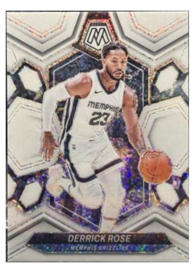 2023-24 Panini Mosaic Base Set Derrick Rose #48 card