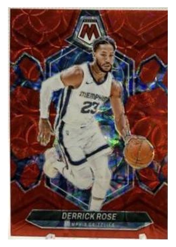 2023-24 Panini Mosaic Base Set Derrick Rose #48 card