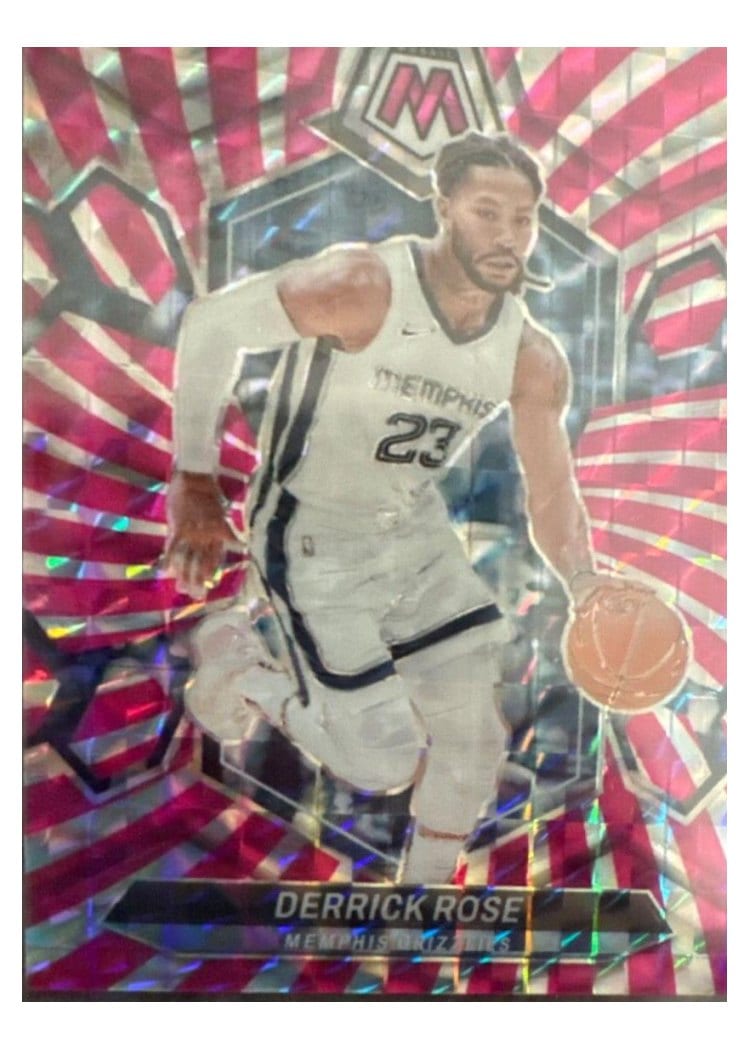 2023-24 Panini Mosaic Base Set Derrick Rose #48 card